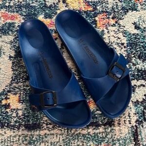 Birkenstock Madrid Essentials EVA Causal Navy Blue Slippers/Sandals Model 128167